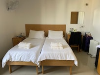 Bed area of apartment