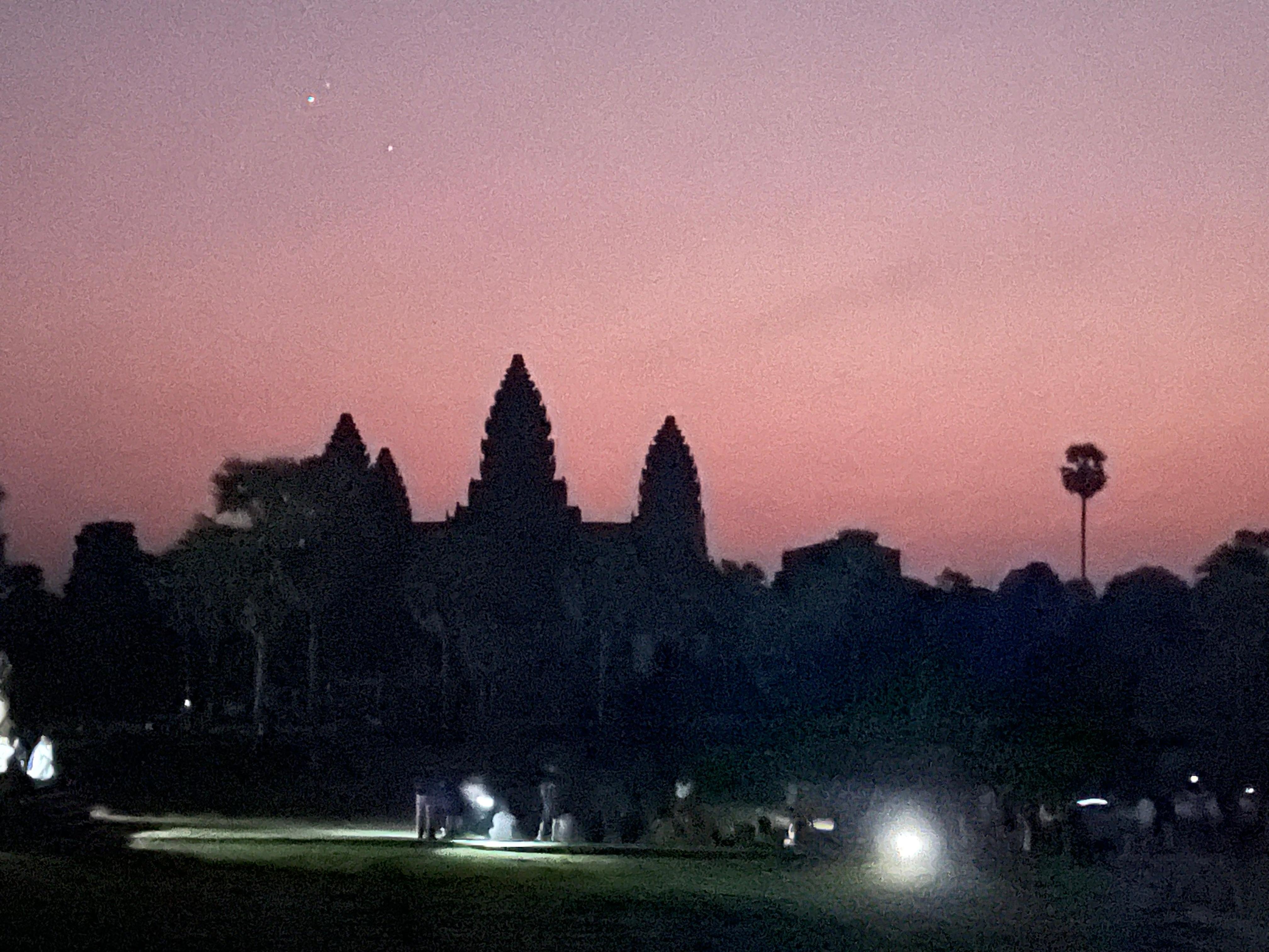 Angkor Wat i soluppgång