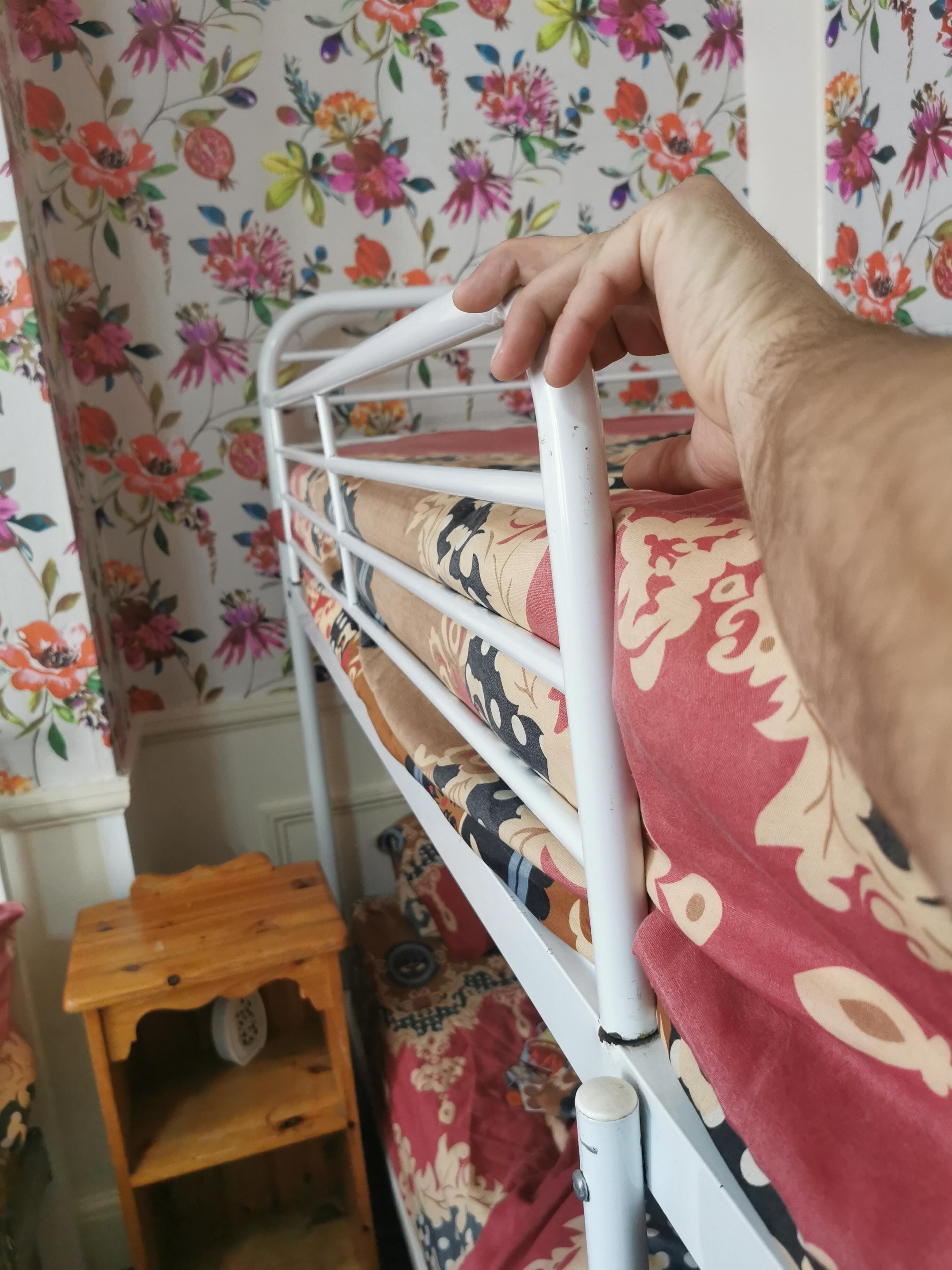 When being held so can see difference 