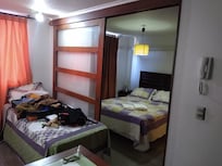 Living Comedor, 1 cama Queen y otra de 1 plaza
