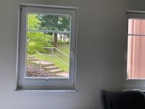 View from living room.