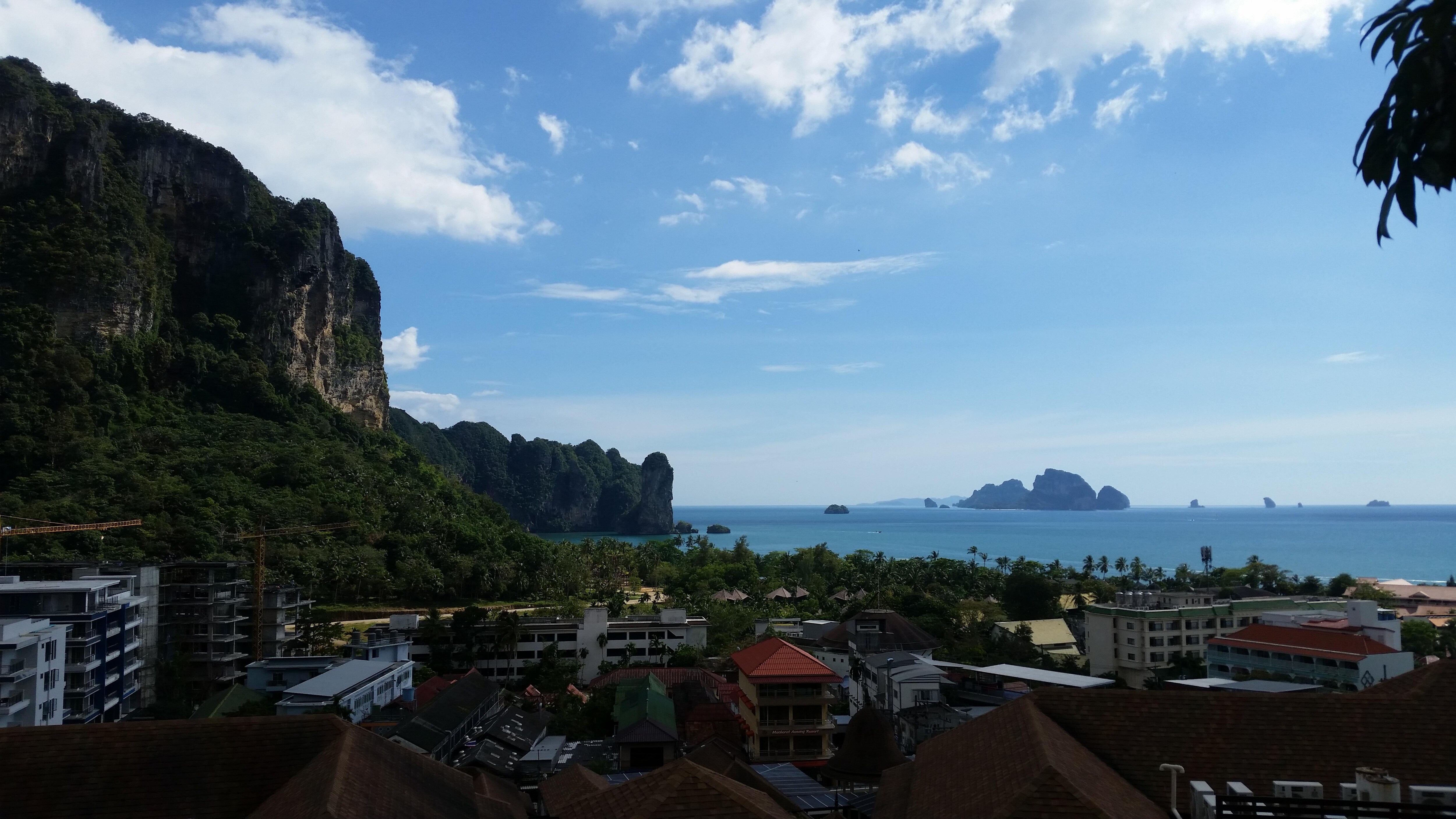 View from our balcony