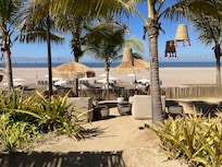 Resort beach access