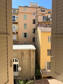 The view out of the window