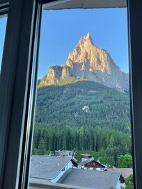 The view in early morning from our patio door