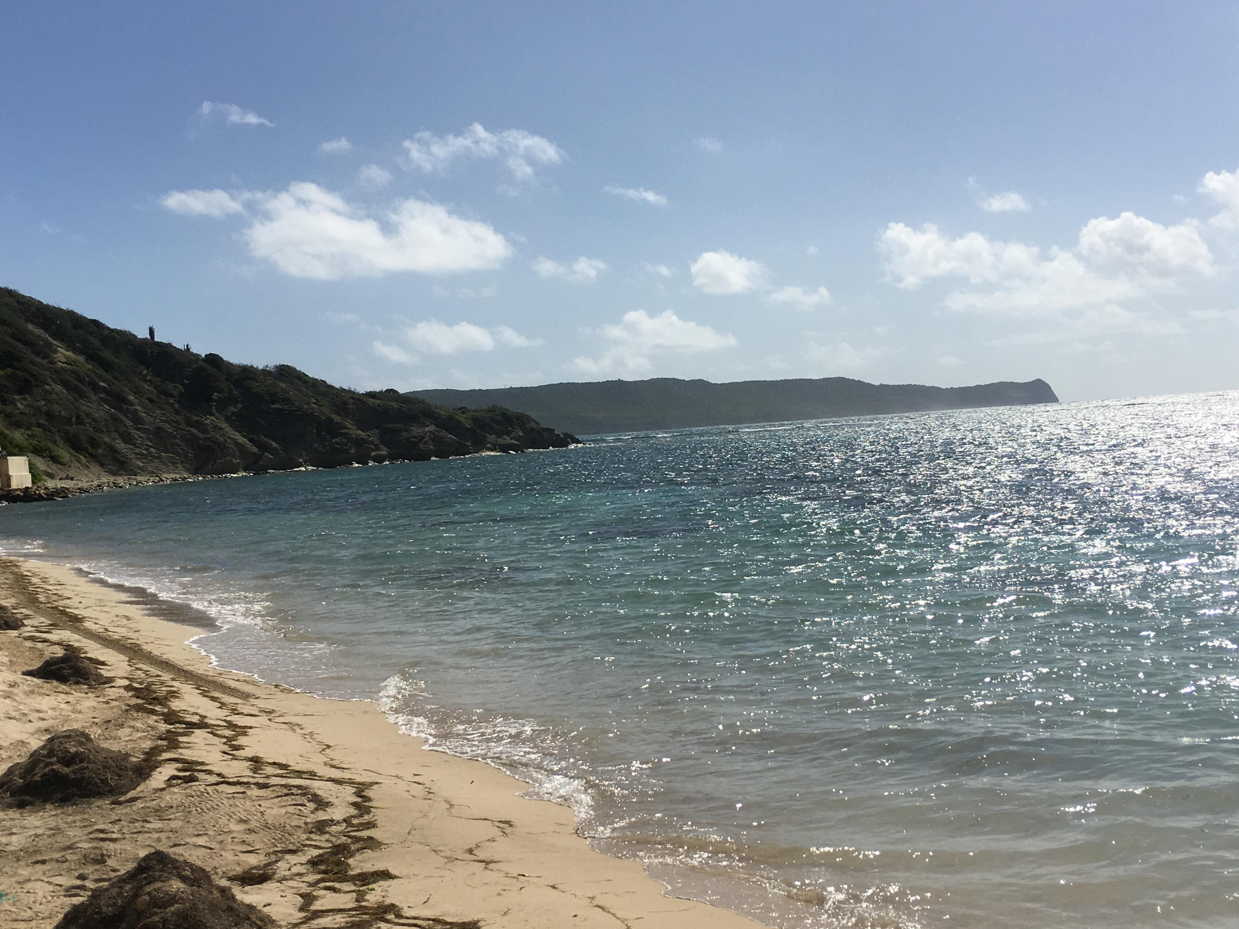 View from beach front suite