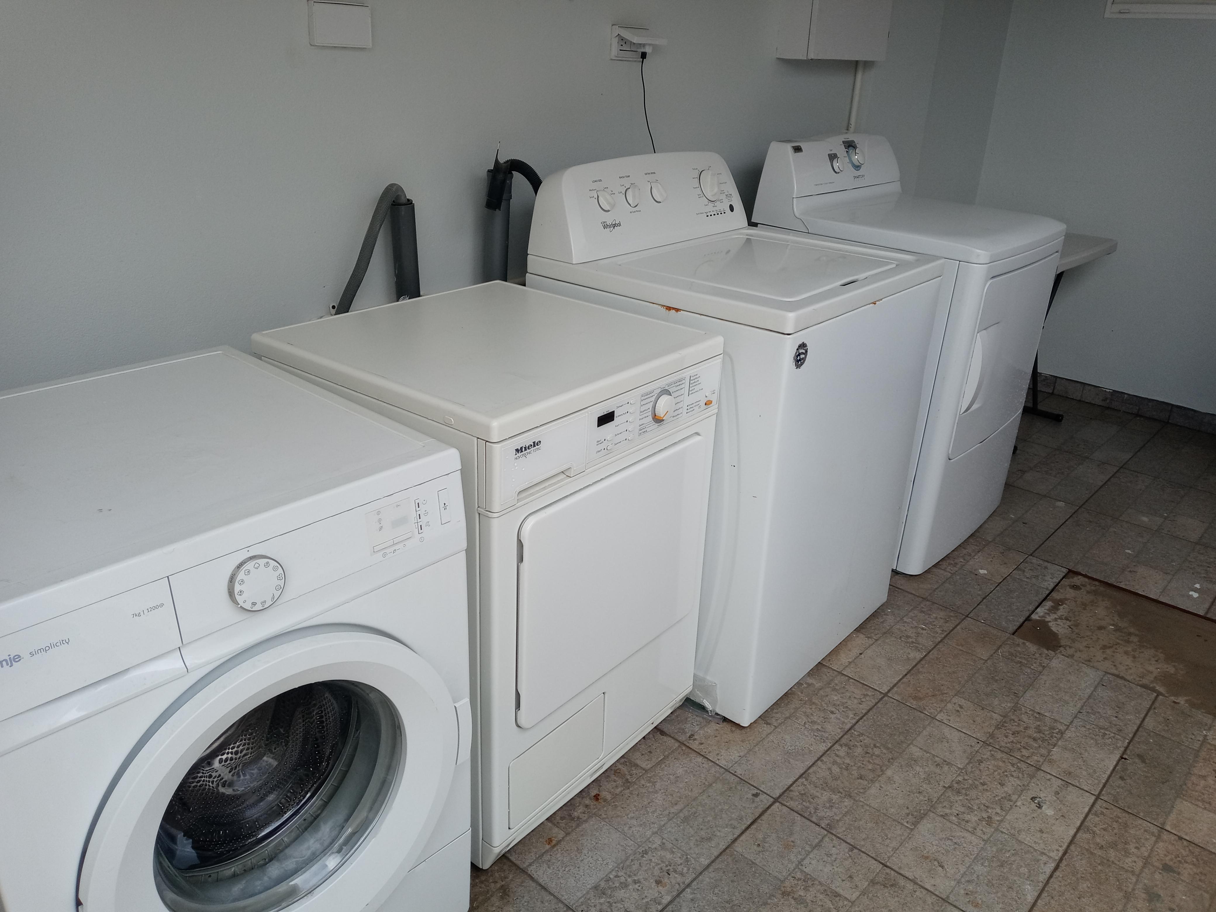 Laundry area