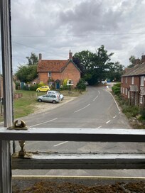 View from room 5. Very quiet but close the curtains
