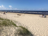 Same beach during the day.