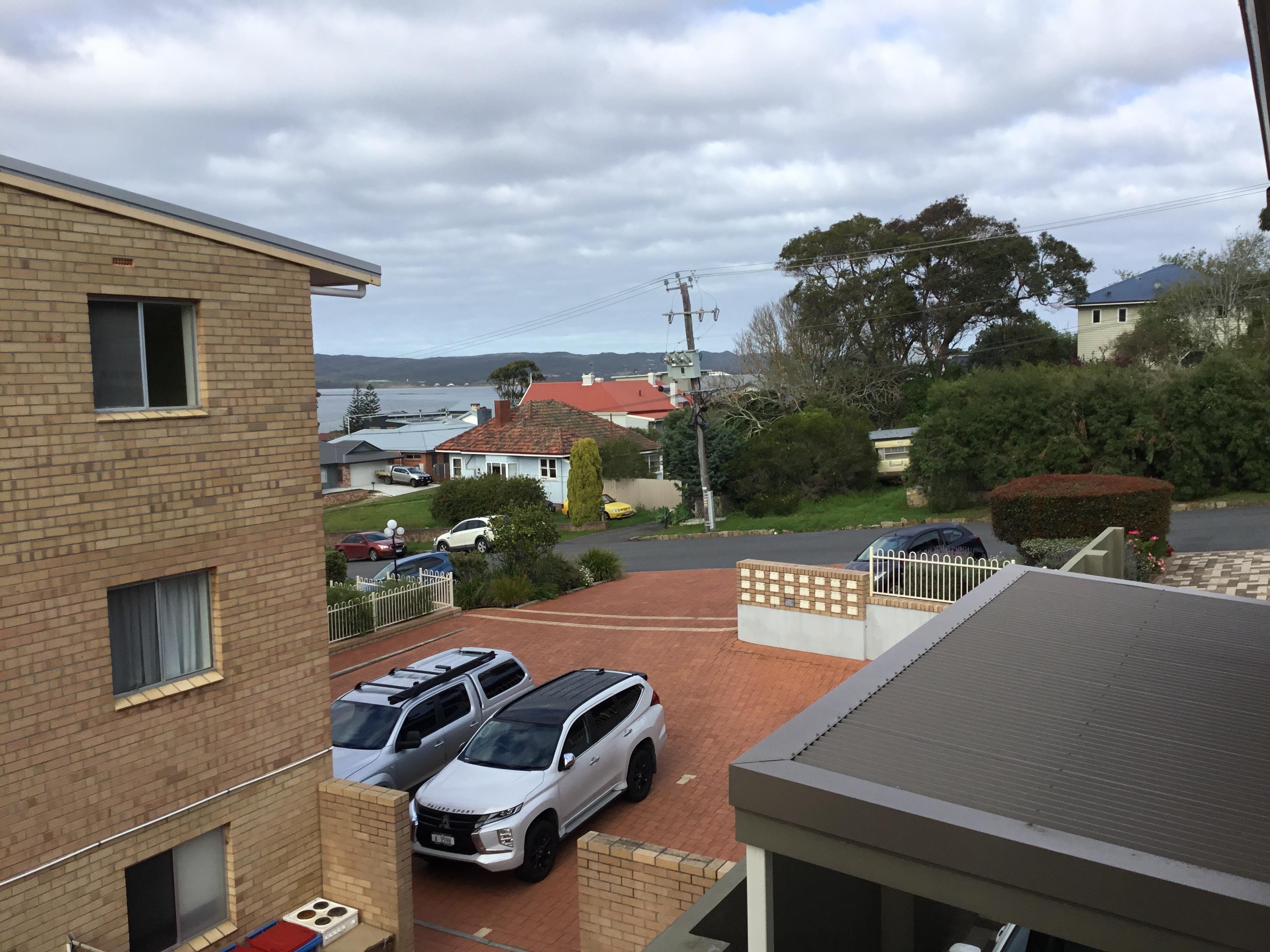 View from front porch.