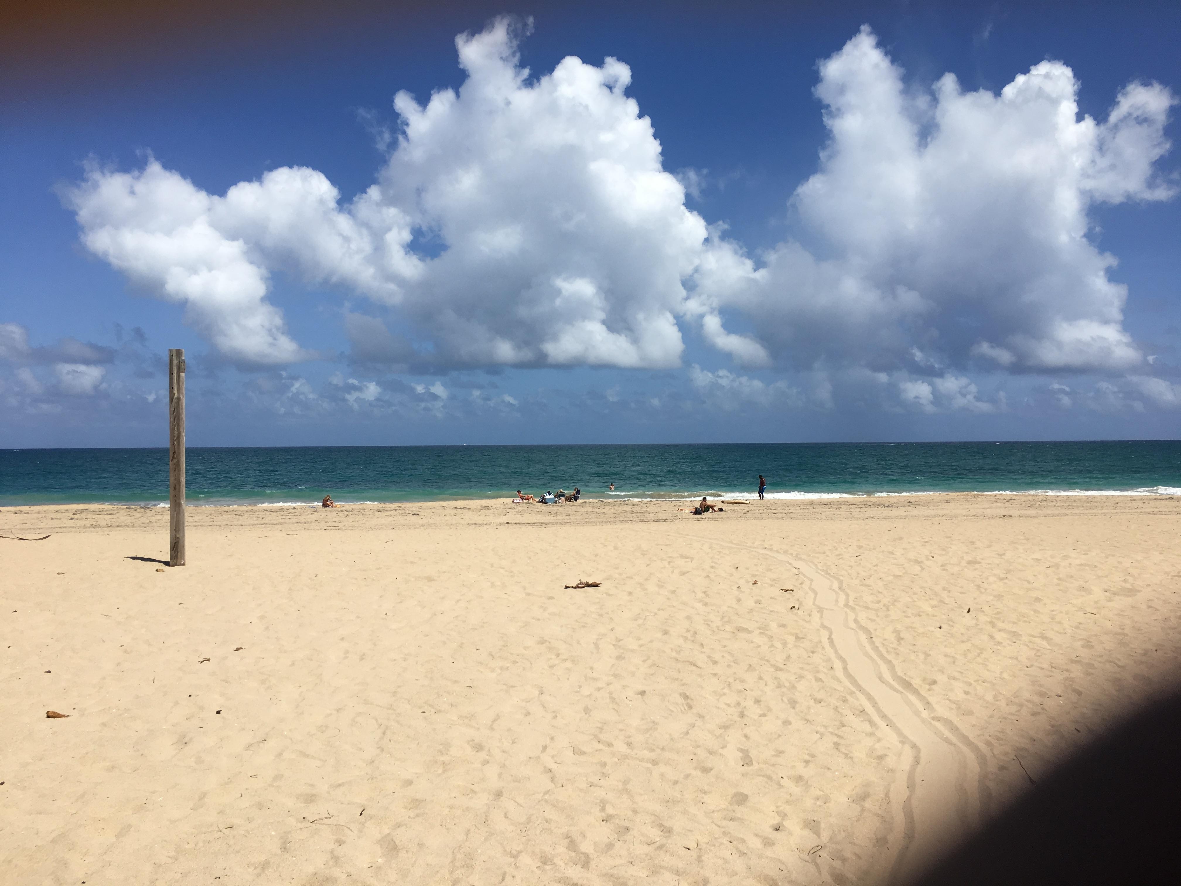 Beach near hotel