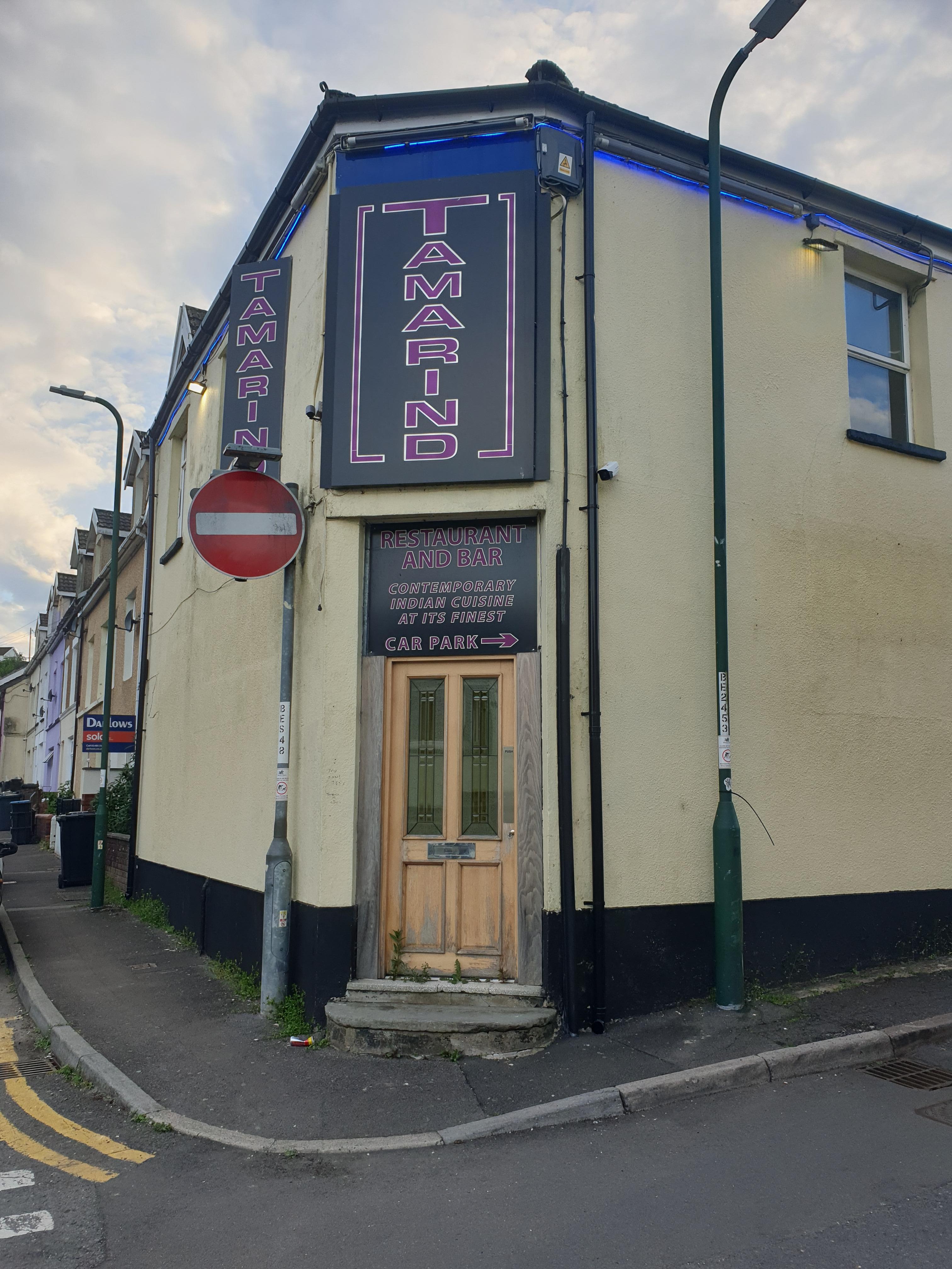 The indian restuarant.