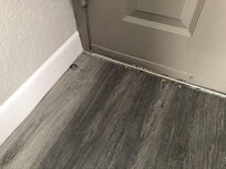 Floor was uncleaned