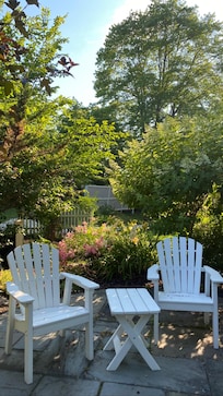 Our very own private patio