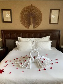 Nice touch to celebrate our 32nd wedding anniversary