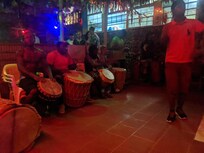 Drum Circle at Boat House Restaurant