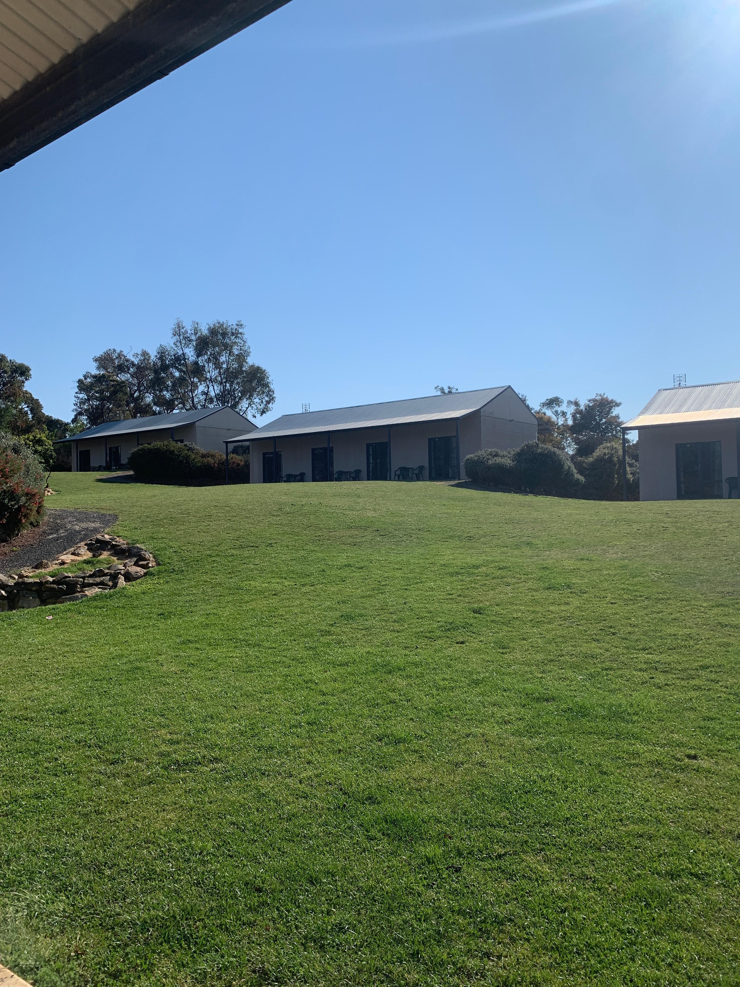 The grounds and gardens are lovely - plenty of room for the kids to safely run around