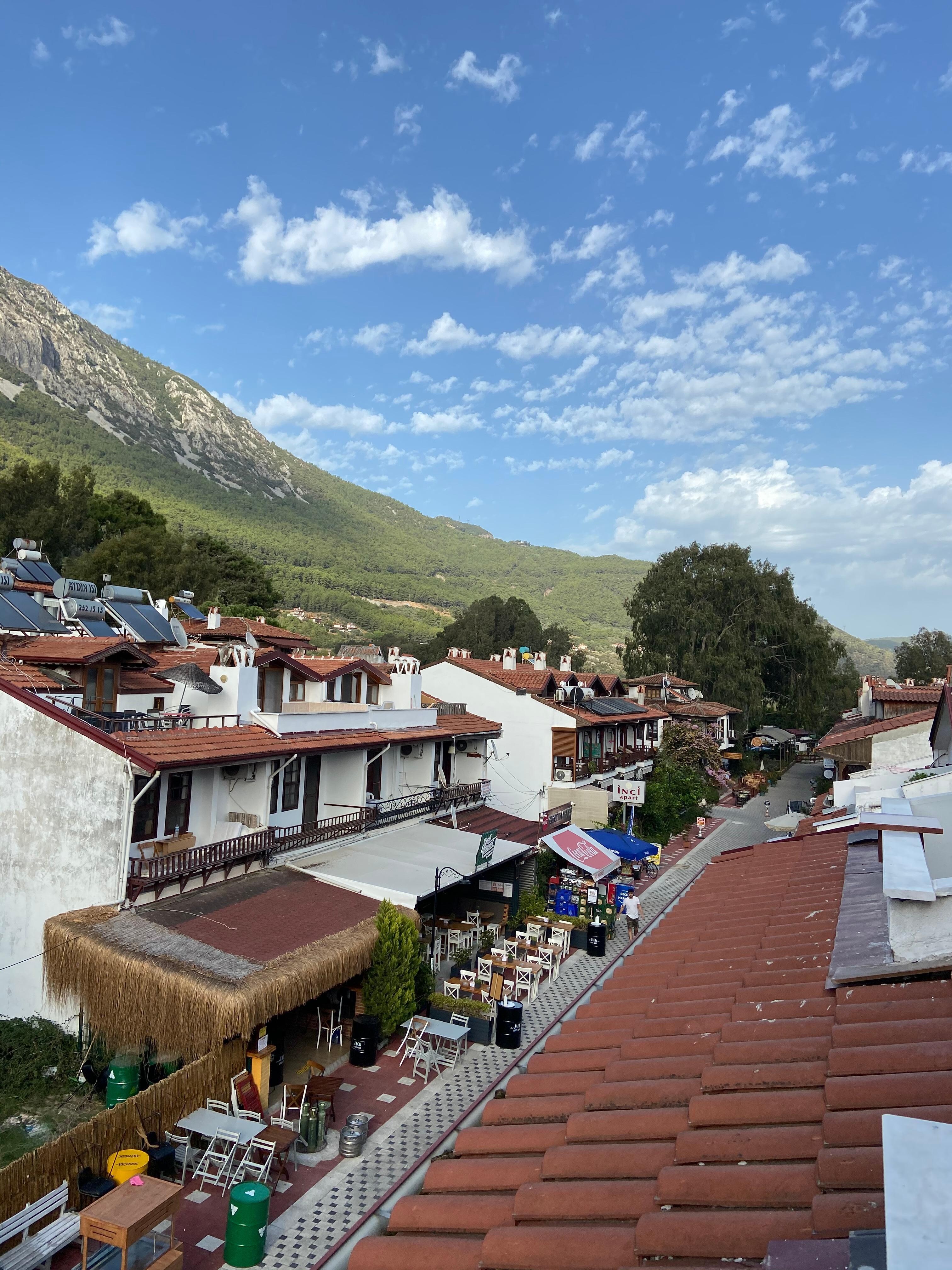 View from room balcony