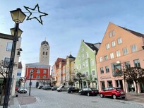Gatan där hotellet ligger.