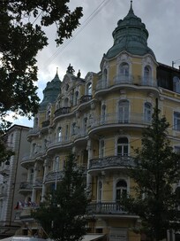 View of tower where we had room on top floor