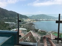 Ausblick vom Zimmer - tags