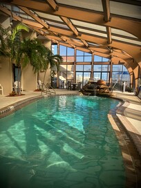 Very Clean, Warm & Well-Lit Pool Area