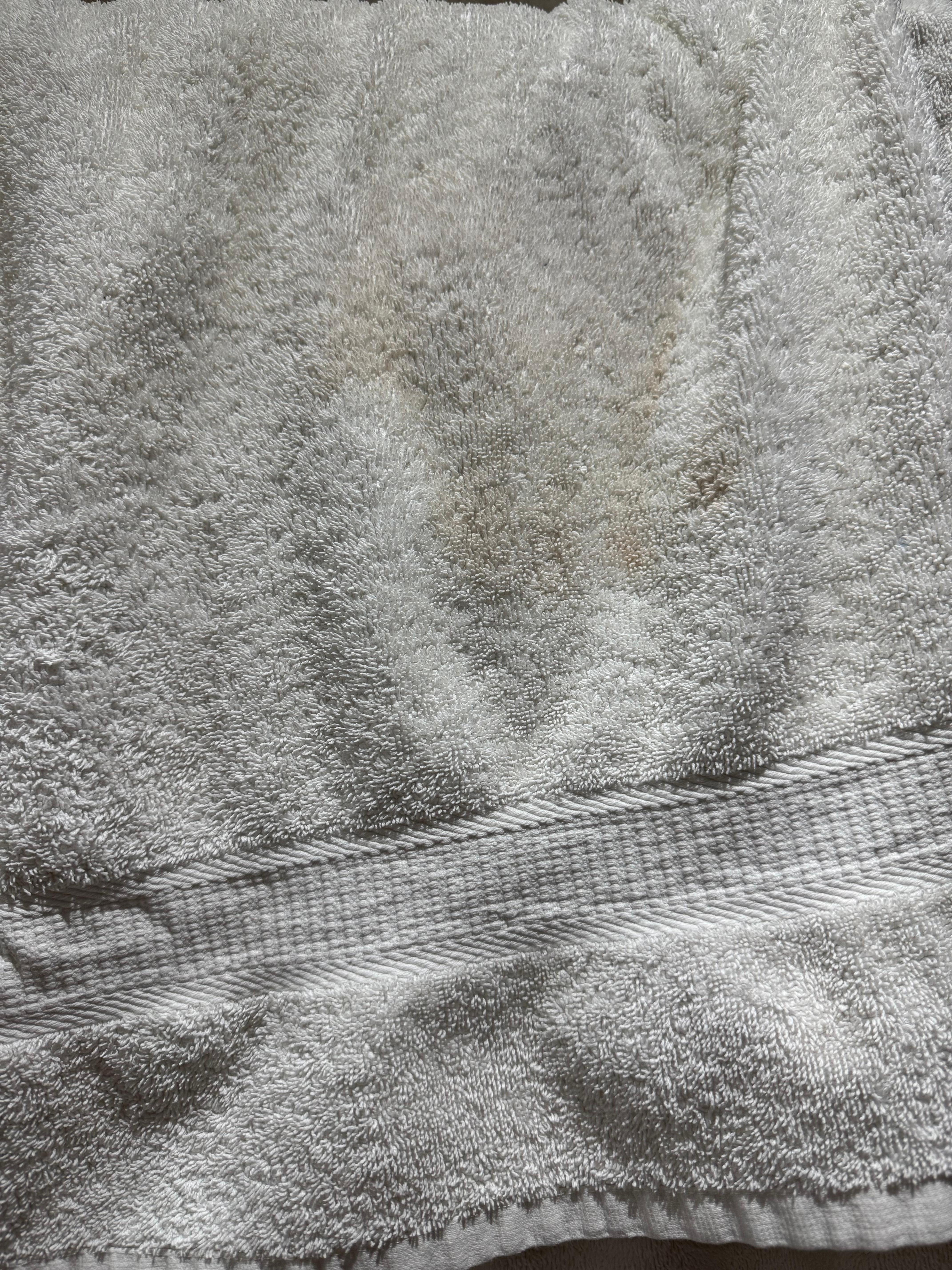 Dirty towel