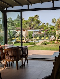 Breakfast with a view
