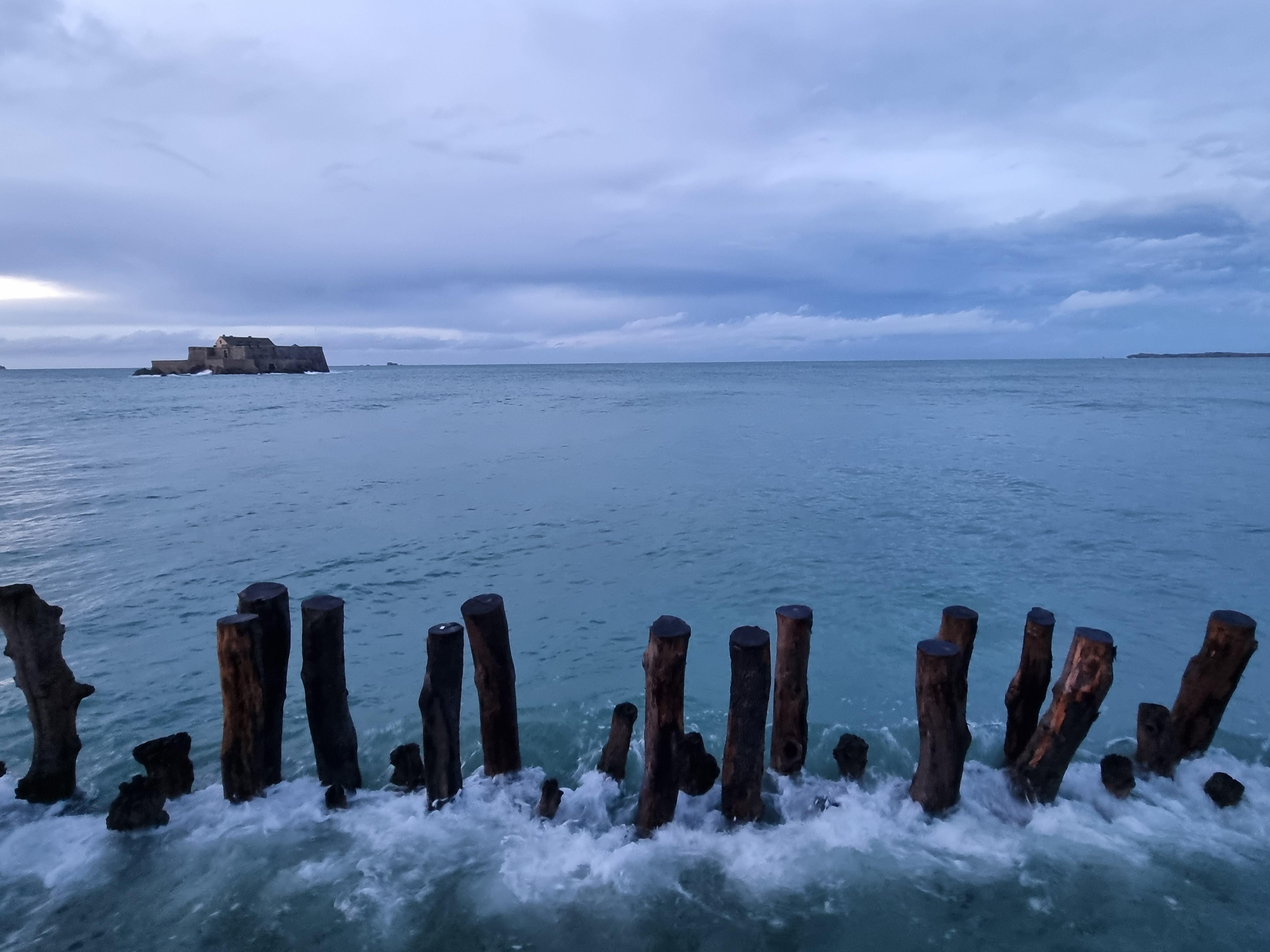 Grandes marées du 28/10/2023 à Saint Malo