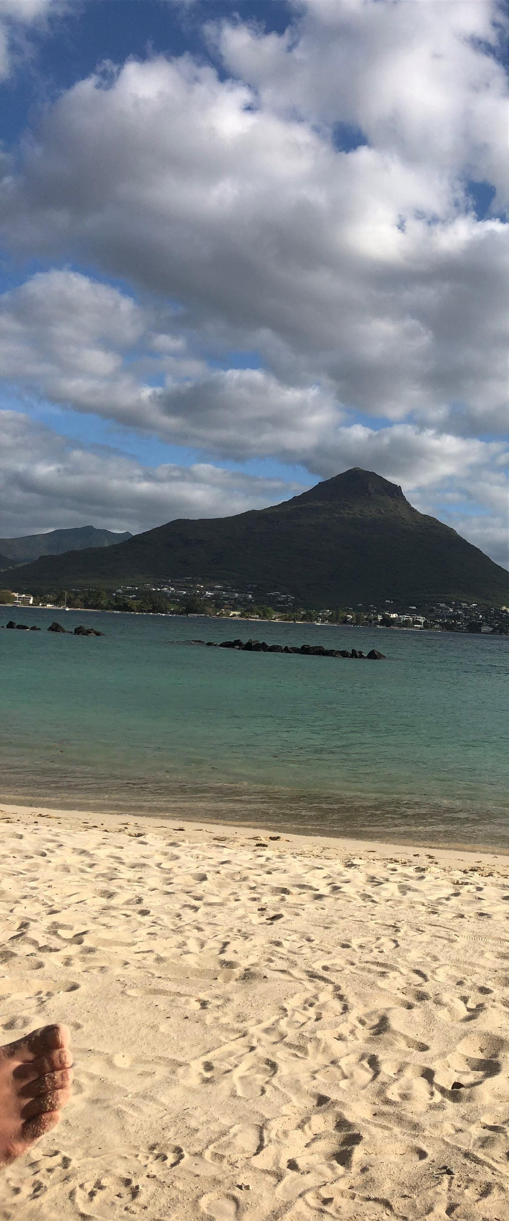 Utsikt från stranden.