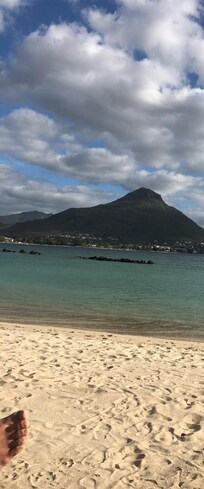 Utsikt från stranden.