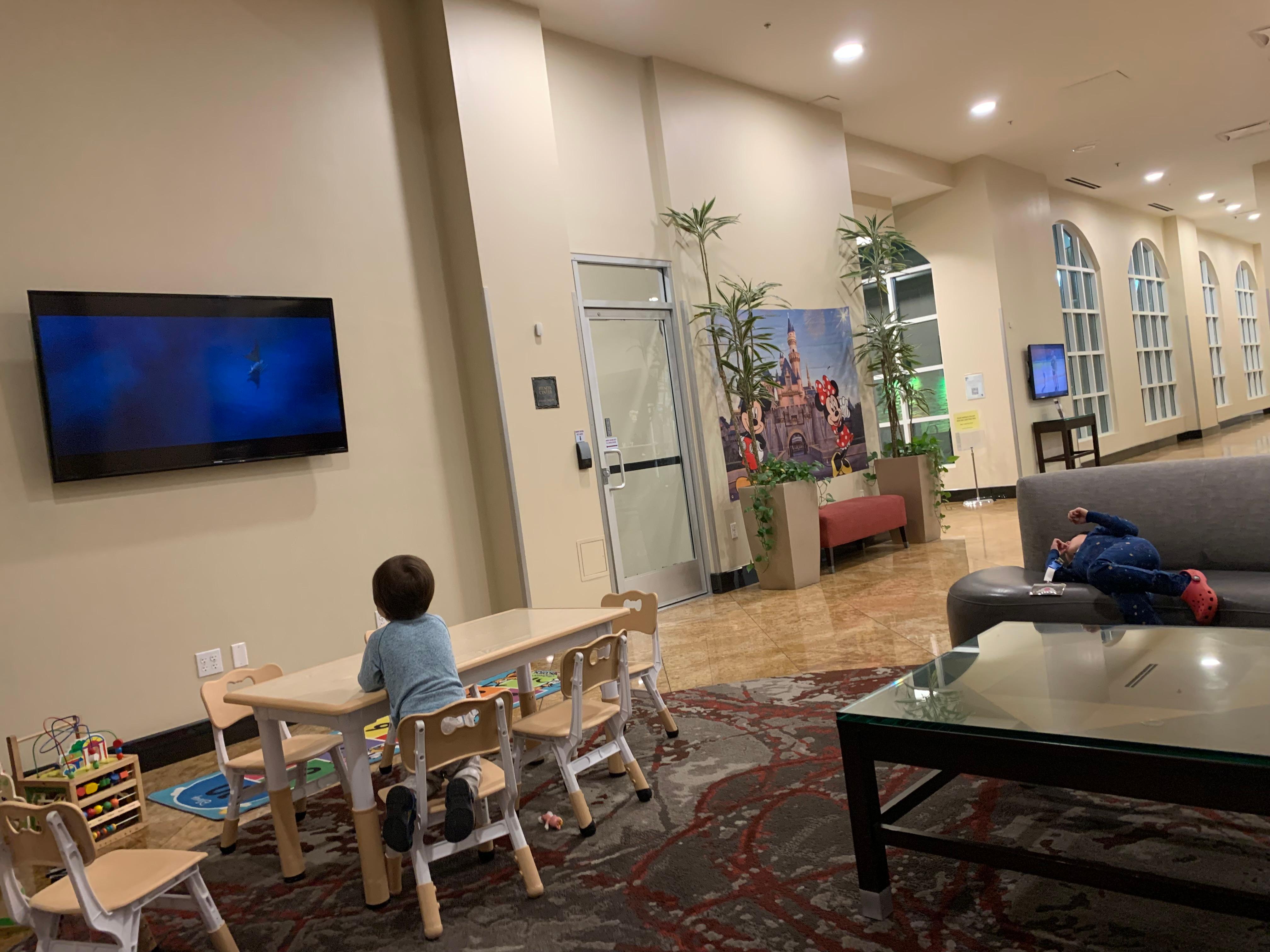 Toddler Area in the Lobby