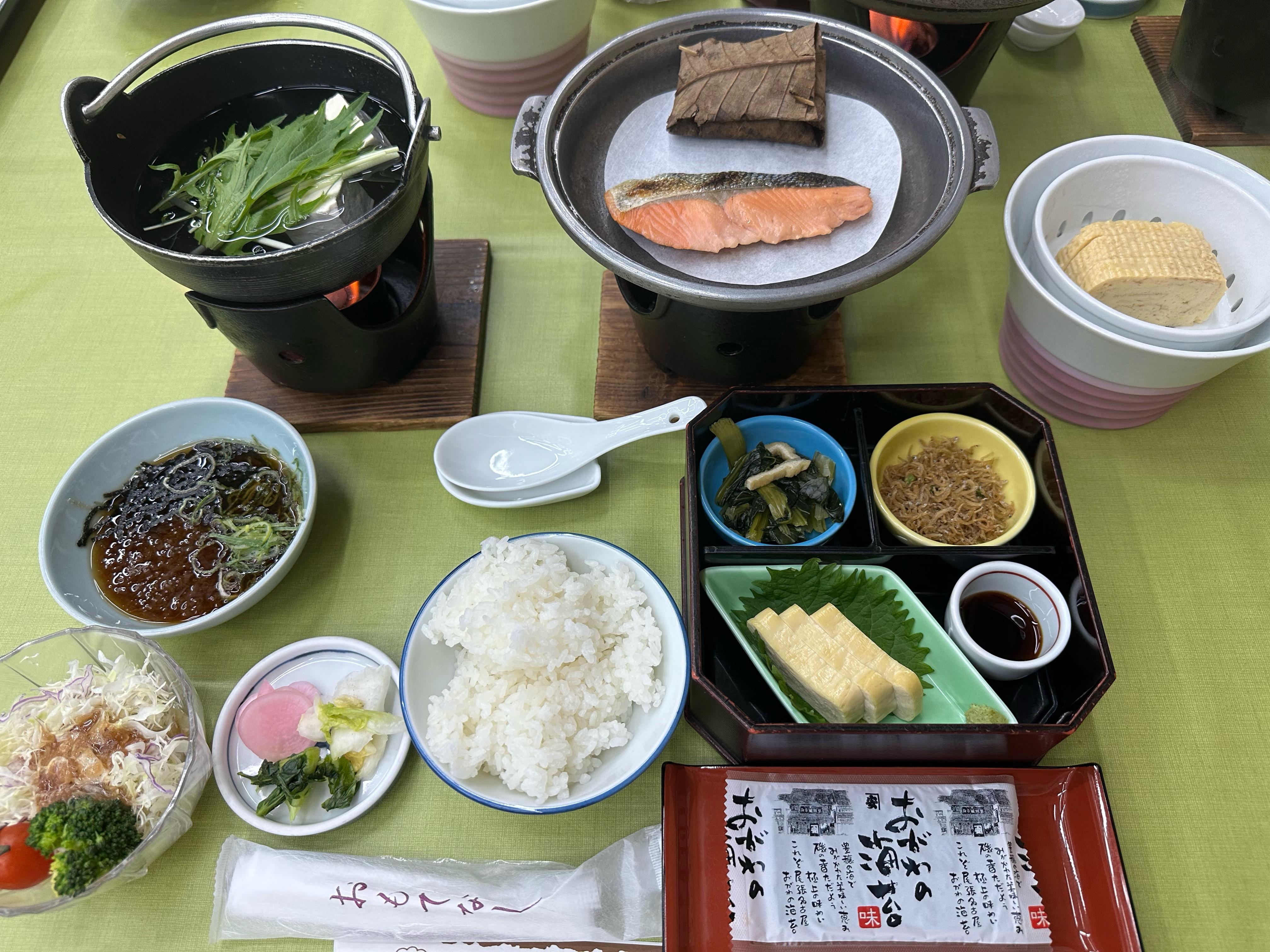 京都らしさのある朝食
美味しく頂きました