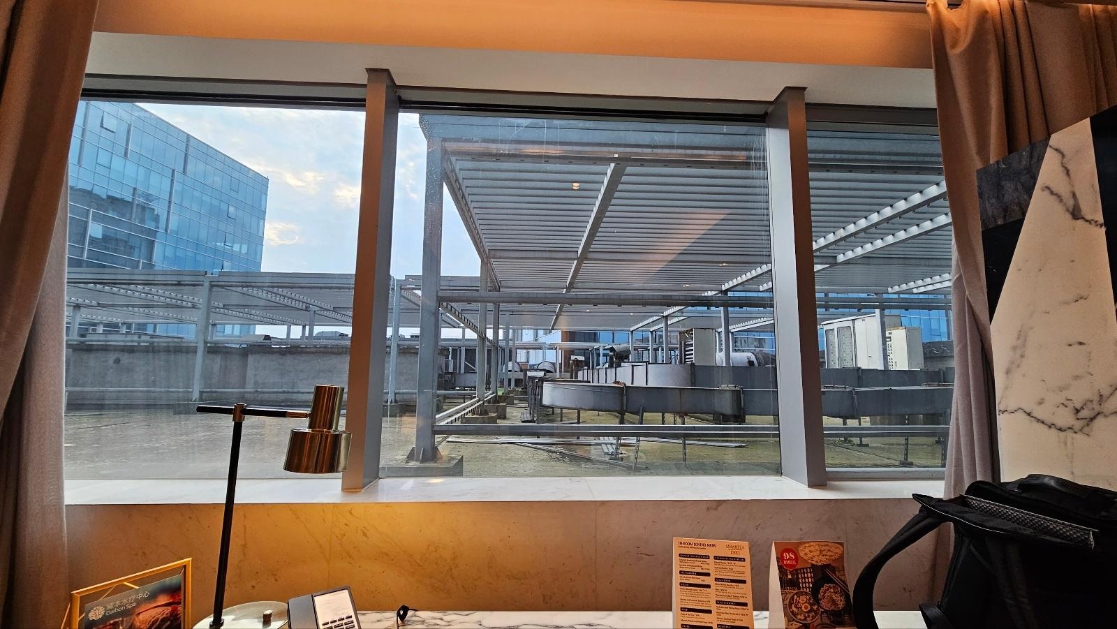 I reserved city view hotel. But I could see outside like as factory. During staying, it feels like in jail.