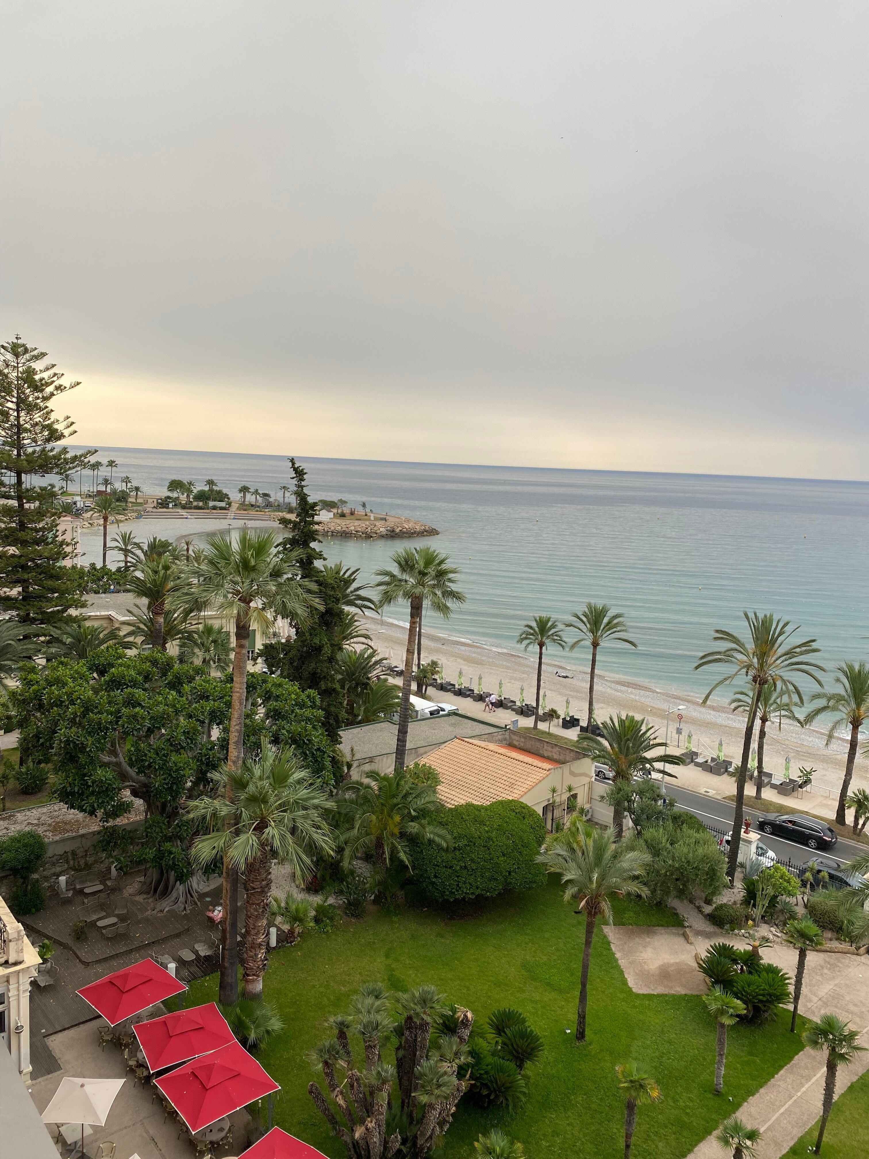 Utsikt fra balkongen