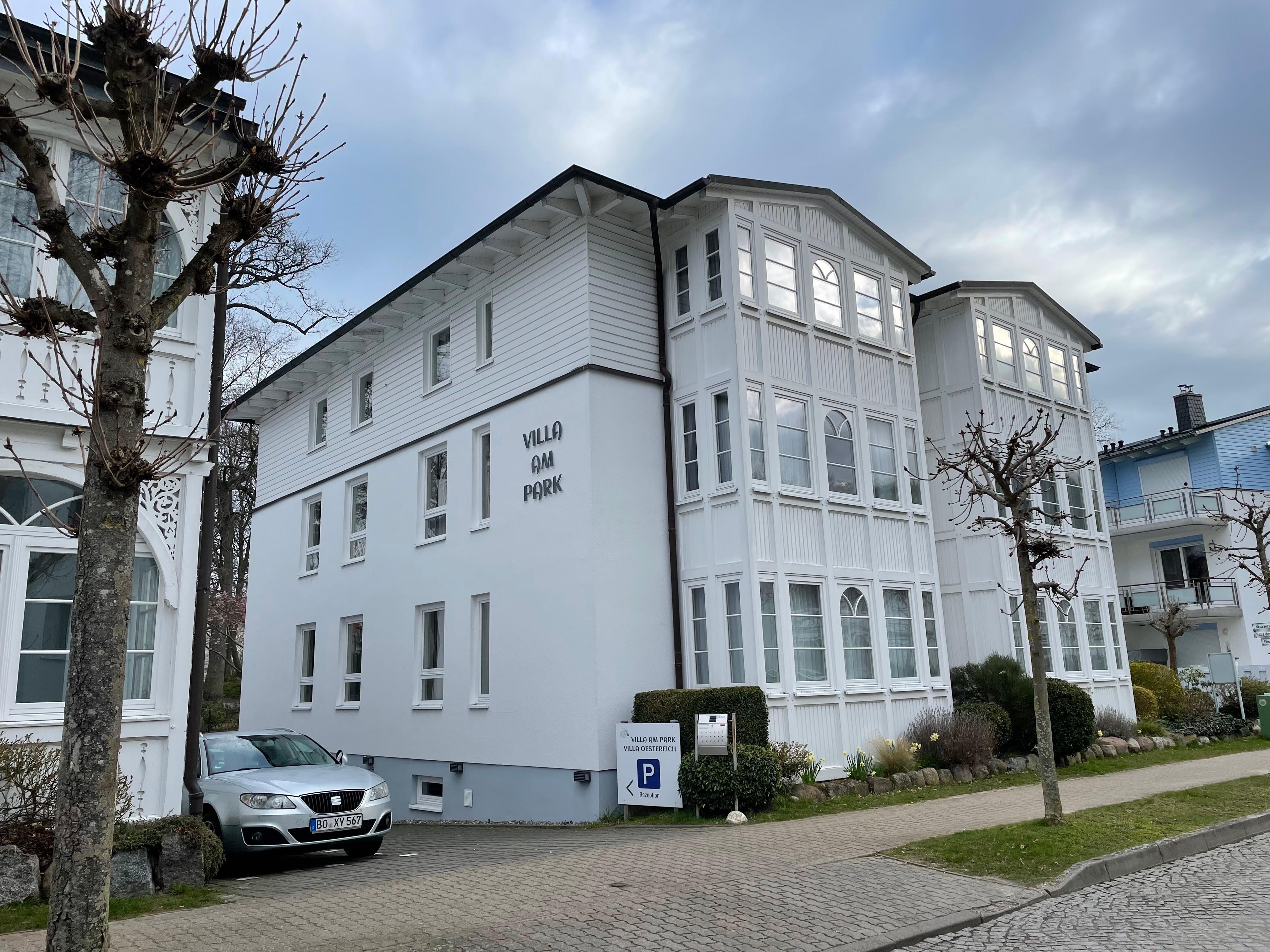 Hotellets facade