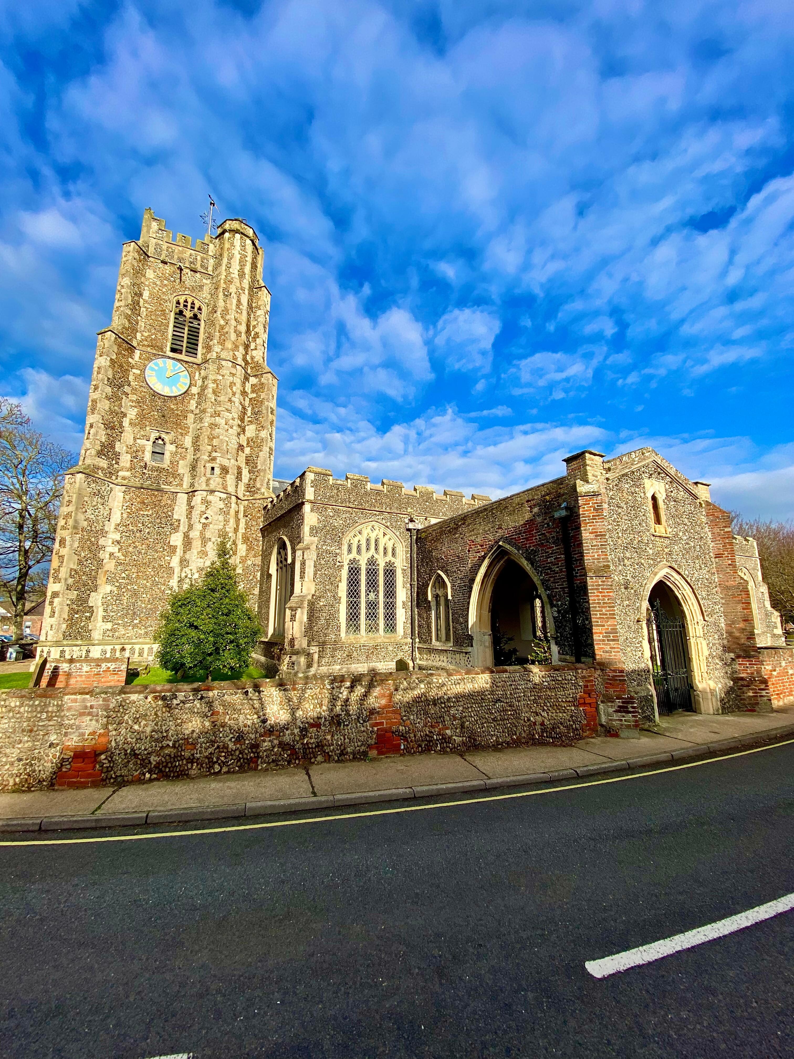 Church near cottage