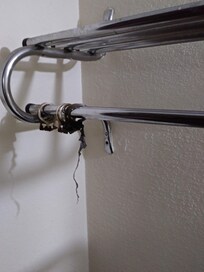 Cracks in walls and ceilings.