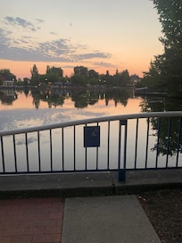 Lake pathway