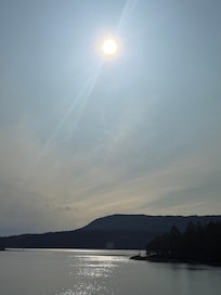 Views from looking point on property.