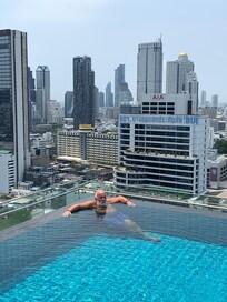 Fra bassenget på toppen 27etg.