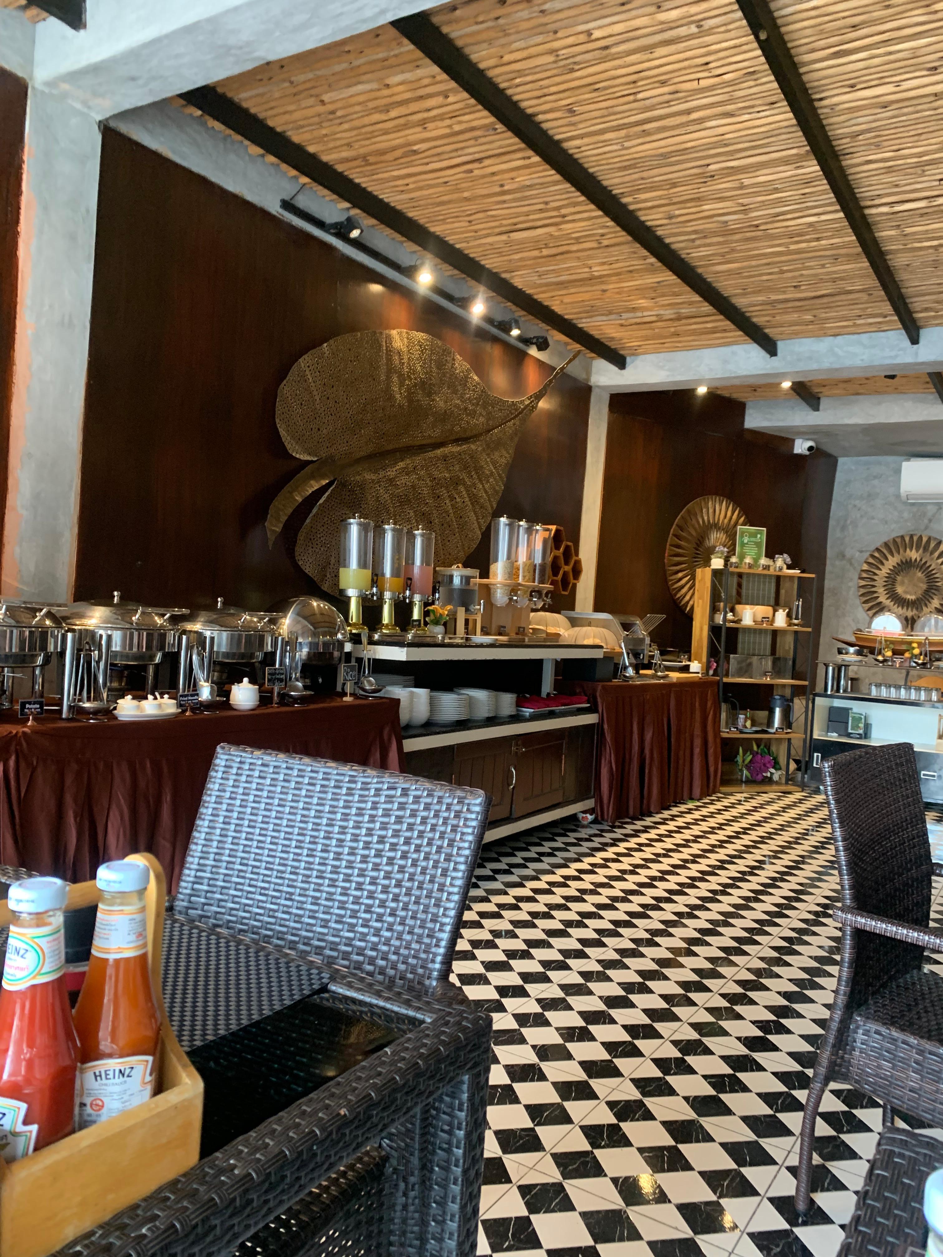 Restaurant serving breakfast