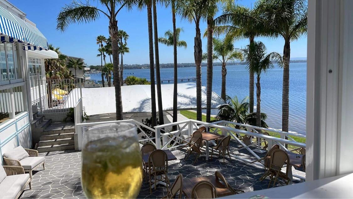 Bistro balcony view 