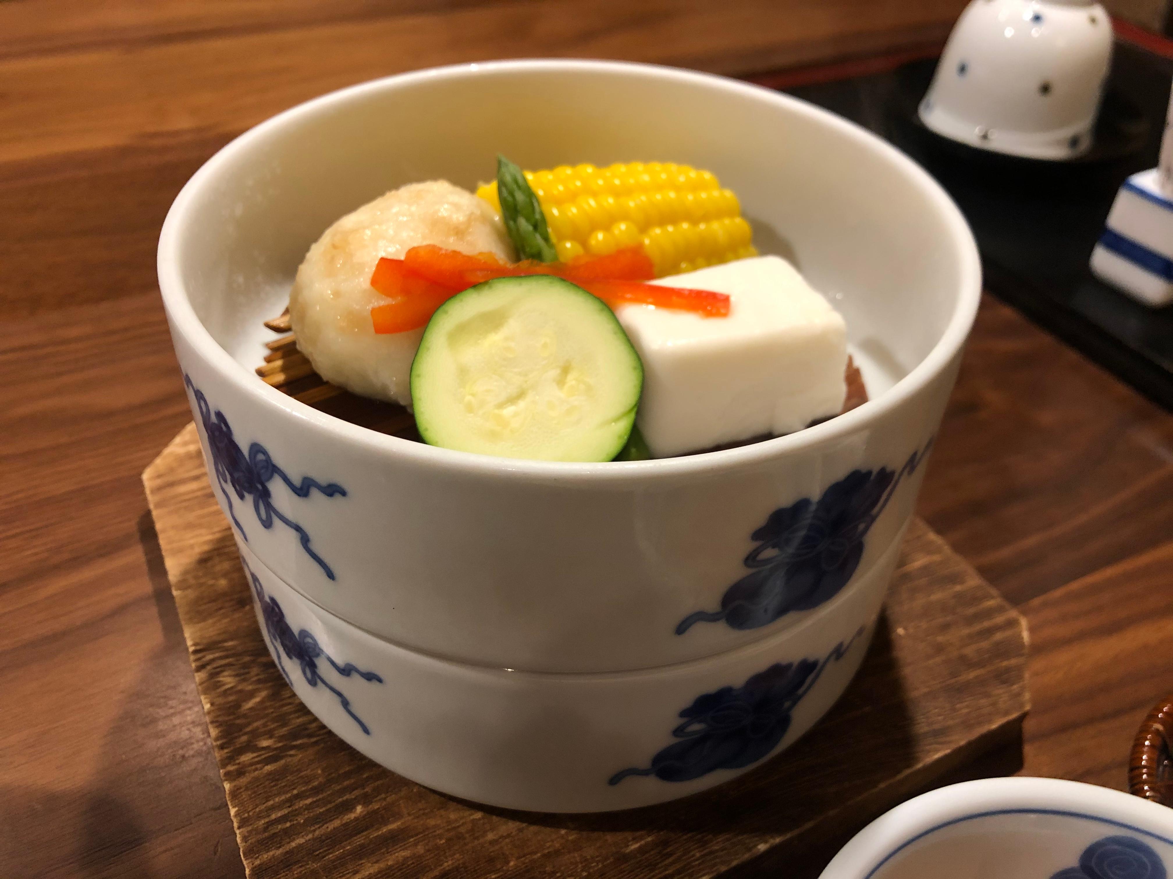 Steamed vegetables 