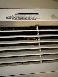 Corn chips in the AC unit