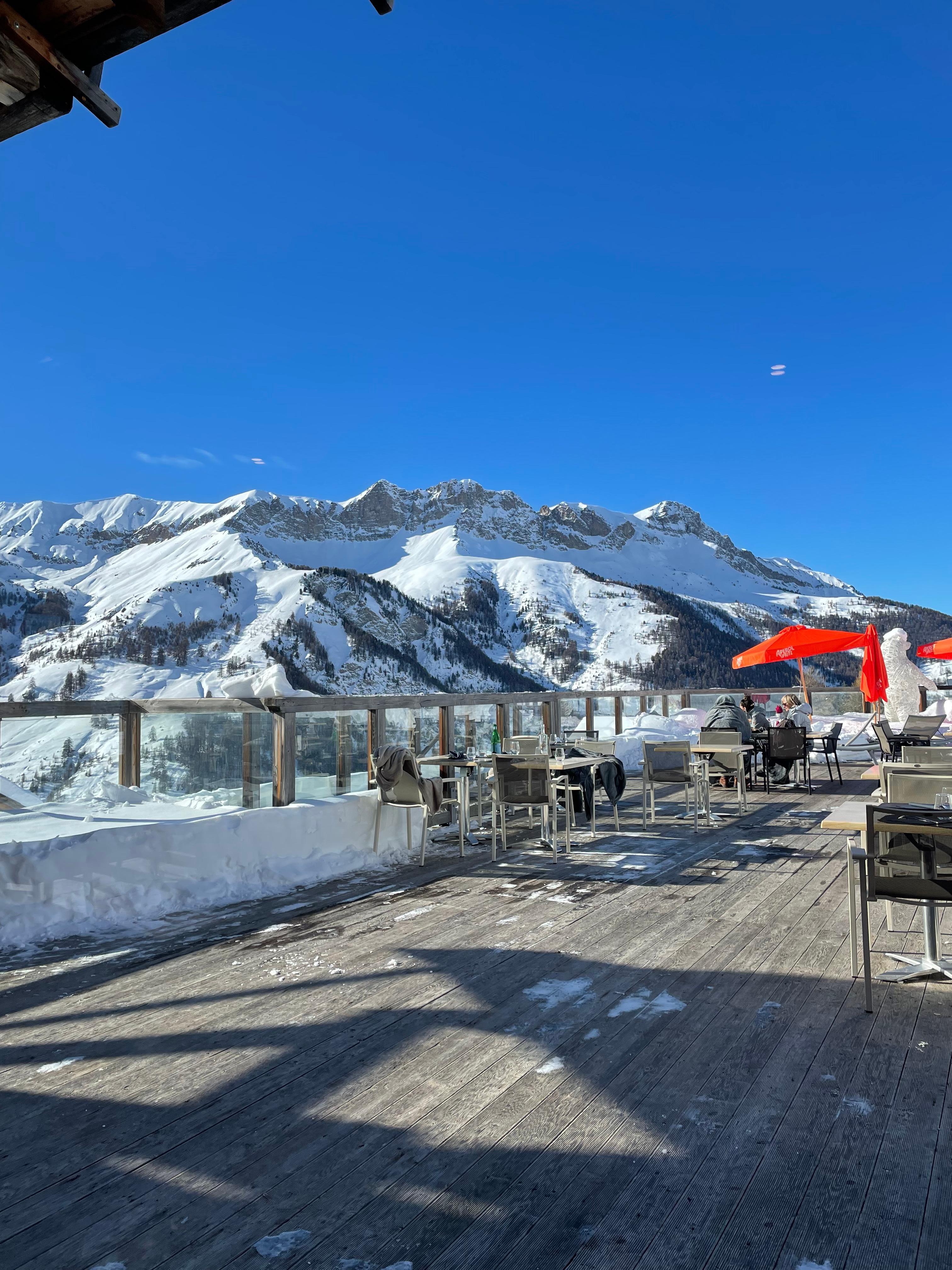 Terrasse du restaurant O bistrot 