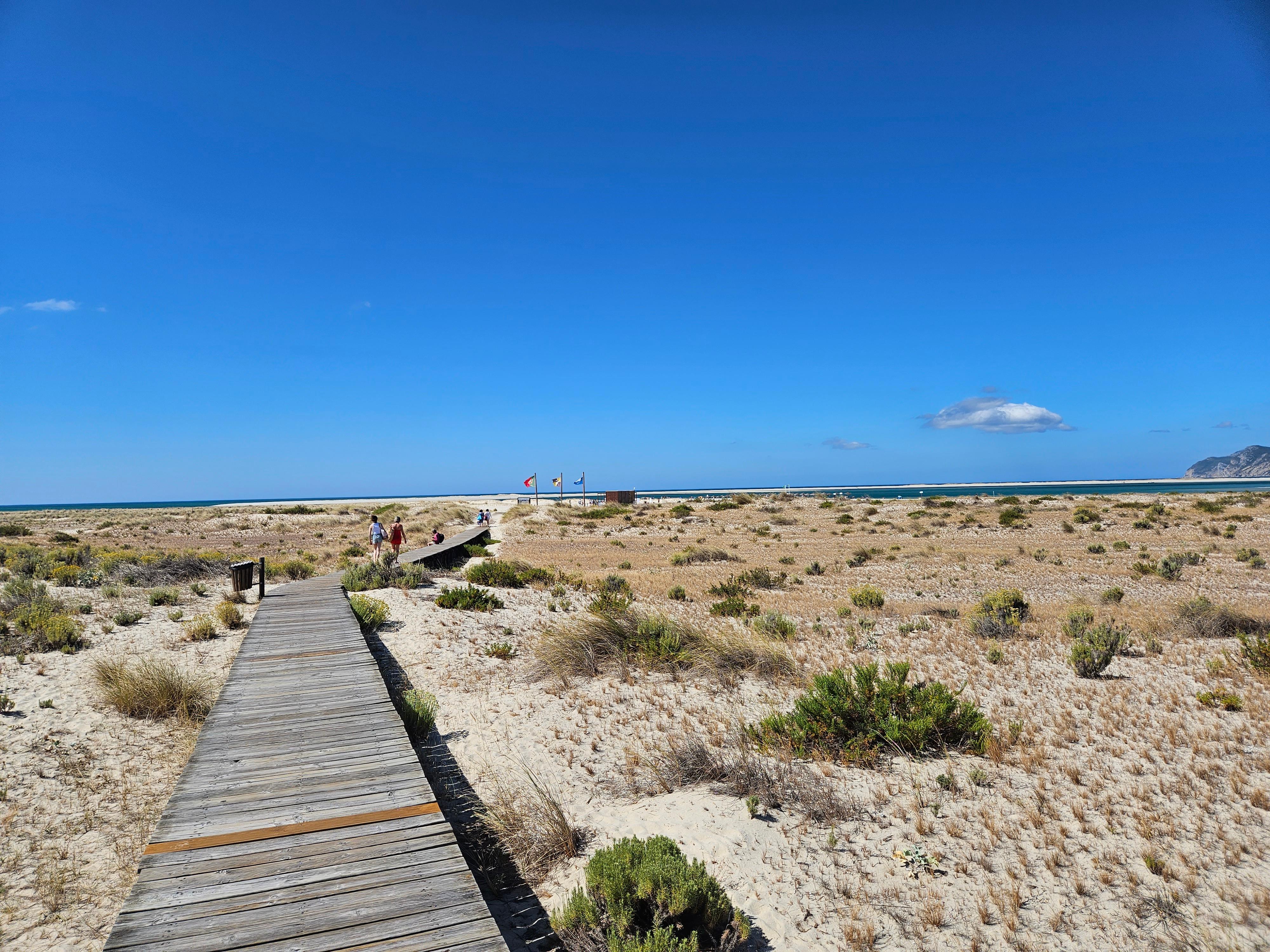 2 kms à pieds pour aller à la plage