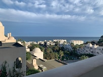 Utsikt över hotellområdet