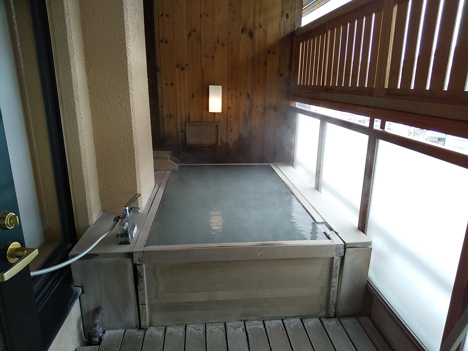 部屋の露天