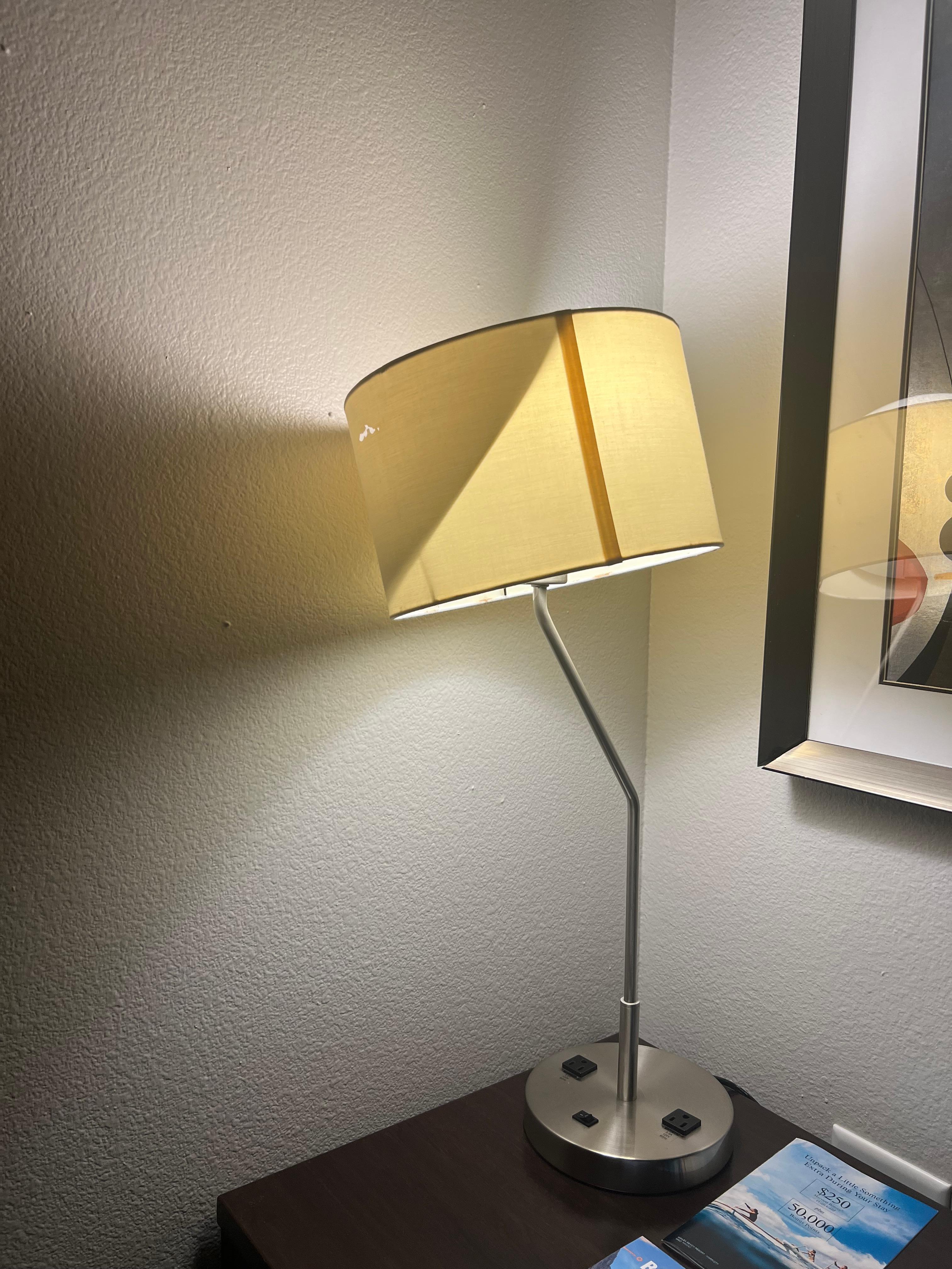 Lamp broken